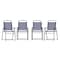 Flash Furniture Navy Folding Sling Patio Chairs with Armrests, 4PK 4-GM-SC098-NV-GG - alternate 3